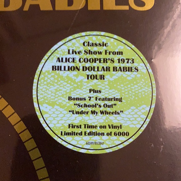 Alice Cooper Record - Picture 3 of 5